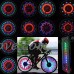 Spoke Light  Swizze 16 LED Car Motorcycle Cycling Bike Bicycle Tire Wheel Valve Flashing Spoke Light Lamp Bulb - B01M36HCMD